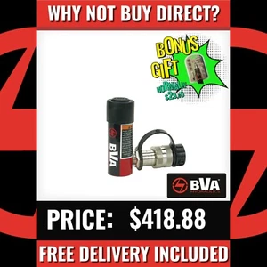 BVA 5 TON SINGLE ACTING CYLINDER 1 INCH STROKE - FREE 10in1 SCREWDRIVER - Picture 1 of 3