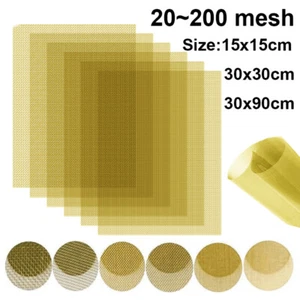 Brass mesh copperr wire mesh 20-200mesh paint filter screen signal screen - Picture 1 of 31