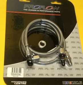 Turbo oil feed line kit for Ford BA + BF FALCON XR6 Turbo braided lines + filter - Bild 1 von 3