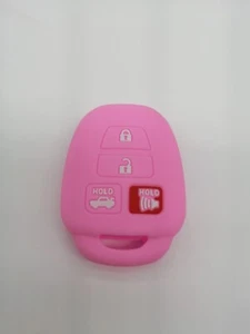 Cubierta de llave rosa para Toyota Corolla Camry RAV4 Highlander Yaris HYQ12BDM HYQ12BEL - Imagen 1 de 4