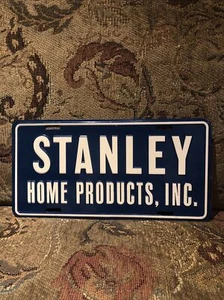 Targa booster Stanley Home Products anni 80 ricordo - Foto 1 di 4