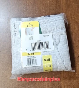 Puma Youth Fleece Jogger SMALL 7/8 Gray Color New - Picture 1 of 2