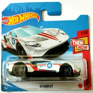 ´17 FORD GT . WHITE. HOT WHEELS 2021 THEN AND NOW 7/10 MATTEL NEW - Imagen 1 de 7