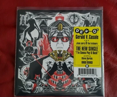 DEVO'S GERALD V. CASALE 45 RPM 7" - I'm Gonna Pay You Back GOLD VINYL LTD 500 - Image 1 of 4