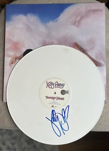LP de vinilo autografiado por Katy Perry Teenage Dream Record Beckett Proof - Imagen 1 de 3