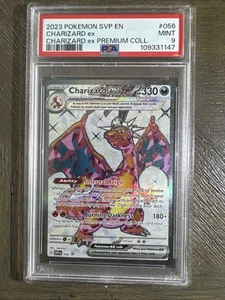 PSA 9 Mint Charizard ex SVP 056 Pokemon Scarlet Violet Promo Full Art - Picture 1 of 2