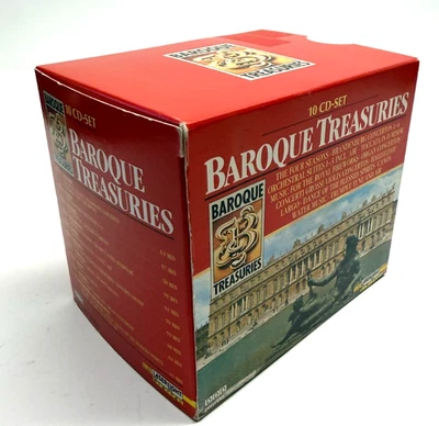 Vintage  BAROQUE TREASURES Guttler Altenburg [Laserlight 10 CD Box Set] Sealed - Image 1 of 4