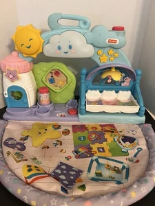 FP Little People 1-2-3 Babies Smart Stages Musical Playdate Light Sounds Nursery - Picture 1 of 16