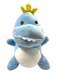 Squish Dinos Blue Squish Dinosaur Plush Soft Toy 34cm BRAND NEW - Picture 1 of 6
