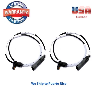 Juego 2 Sensor de velocidad de rueda ABS trasero izquierdo y derecho para BMW 128i 323i 325i 328i 330i Foto 1 de 4