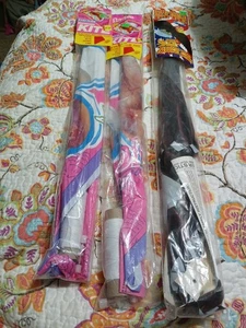 3 Vintage Kites 2 Barbie 1 Bald Eagle - Picture 1 of 9