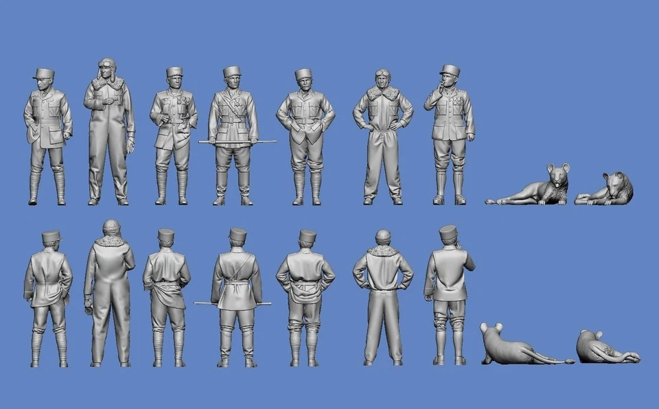 Peddinghaus 3D-Druck 1/72 72F442 WWI - N 124 Lafayette Escadrille