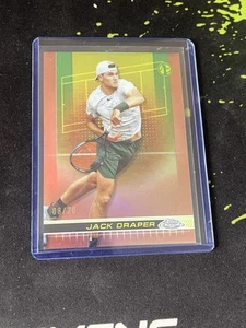 Jack Draper Topps Tennis Chrome 2024 1st Rose Gold /20 - Picture 1 of 4