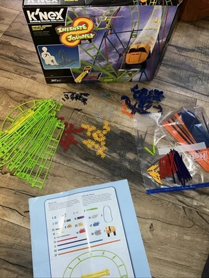 Juego de construcción de montaña rusa K'nex Infinite Journey 347 piezas KNEX 15407 *Sin montaña rusa Foto 1 de 4