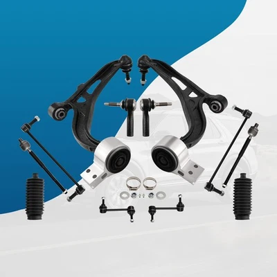 12x Front Control Arms Ball Joint Tie Rod Sway Bar Set For 2011-17 Ford Explorer - Image 1 of 4