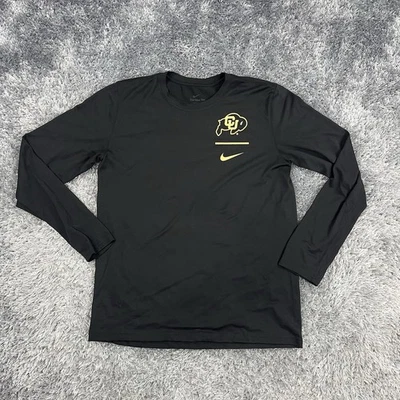 Colorado Buffaloes Shirt Adult Medium Black Nike Performance Coach Prime Mens - Image 1 of 4