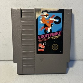 Nintendo Excitebike: Motorcycle Racing NES Cartridge, Classic Racing Game