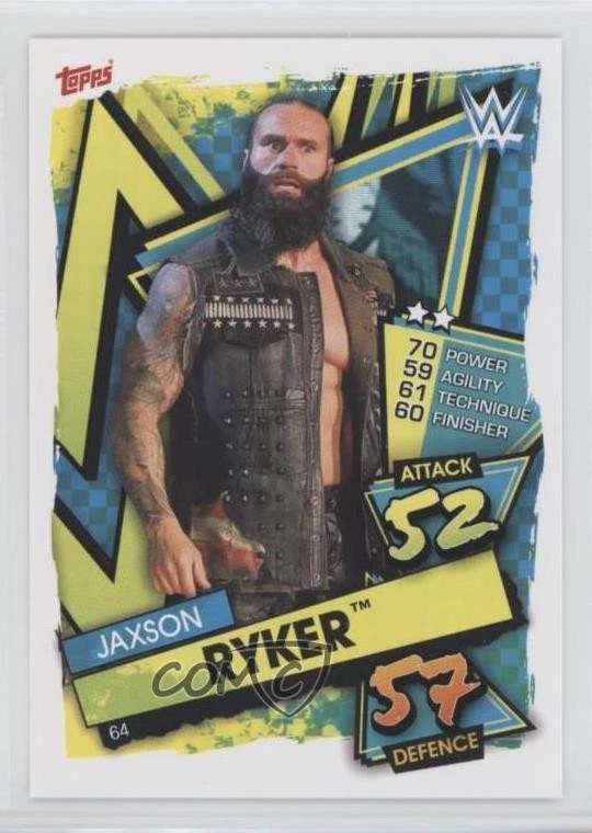 2021 Topps WWE Slam Attax WWE Superstars Jaxson Ryker #64 - Image 1 of 2