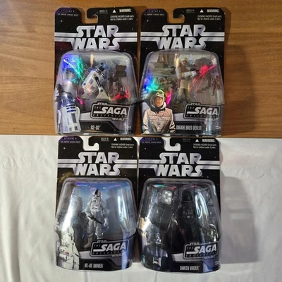 Star Wars The Saga Collection Episode V The Empire Strikes Back Figure Lot Of 3 - Image 1 of 4