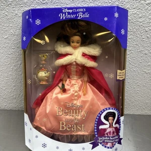 Nueva muñeca Winter Belle Disney Classics #1637 1992 Mattel La Bella y la Bestia - Imagen 1 de 3