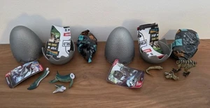 Jurassic World Rebirth Captivz Dinosaur Bundle Of 2 T-Rex and Mosasasaurus - Picture 1 of 3