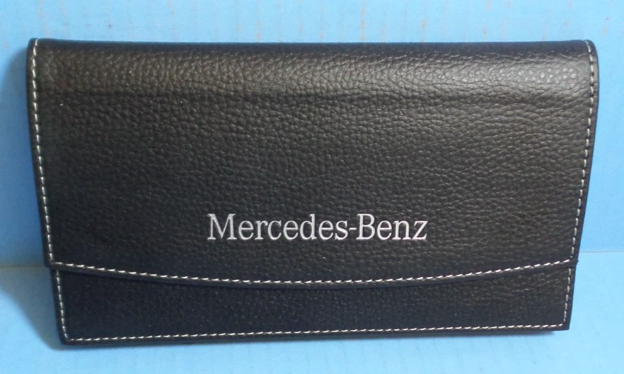 MERCEDES BENZ 皮革保护壳 适用于所有者手册操作员指南 用户指南 — 第 1/1 张图片