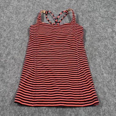 Lululemon Athletica Free To Be Classic Light Flare Inkwell Sea Stripe Tank Top 4 - Image 1 of 4