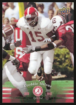 2012 Upper Deck University of Alabama #72 Freddie Milons - Image 1 of 2
