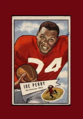 Bowman Small #83 1952 Joe Perry (HOF) (VG-EX) San Francisco 49ers Foto 1 de 2