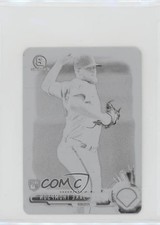 2017 Bowman Chrome Minis Printing Plate Black 1/1 Jake Thompson Rookie RC 0ms5