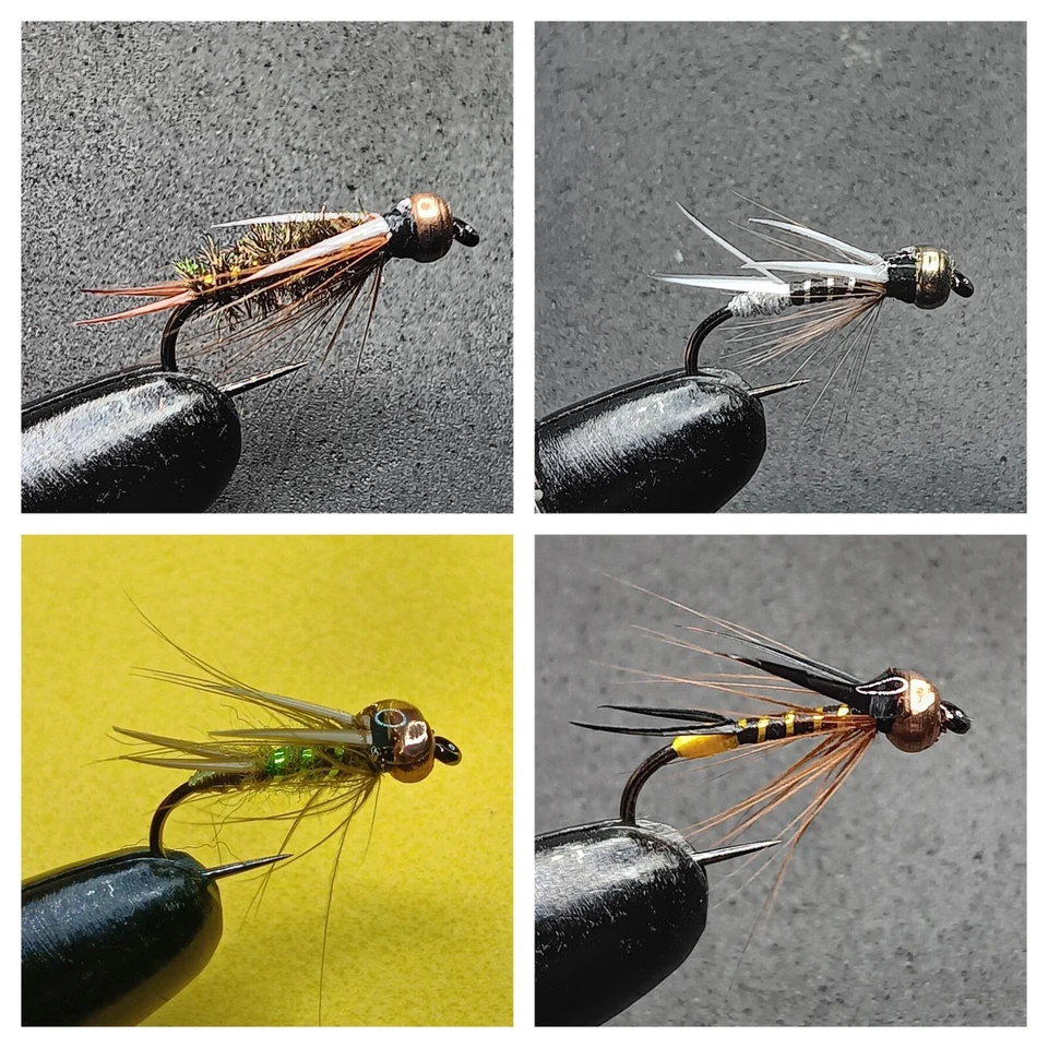 RIOYLAGOMOSCAS 16 NINFAS PRINCE CABEZA DE TUNGSTENO PARA PESCA A MOSCA (4 MODELOS)-PRINCE 10