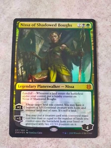 MTG Magic the Gathering - Nissa of Shadowed Boughs Foil - Zendikar Rising - Bild 1 von 1