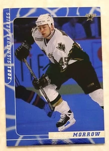 2000-01 Be A Player BAP Signature Series Sapphire #3/100 Brenden Morrow #58 Star - Picture 1 of 2
