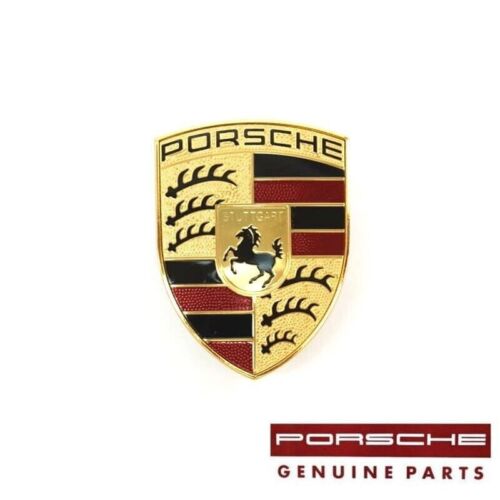 PORSCHE CAYENNE (2008-2010) Hood Emblem with Mounting Base Plate 95555960002