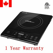 1800-Watt 4 Pre-Programmed Settings Induction Cooker Cooktop, 4 Digital Display