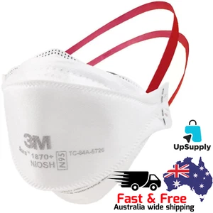 3M™ Aura™ 1870+ Flat Fold Particulate Respirator & Surgical Mask - 20 Pack - Picture 1 of 5