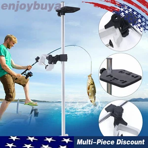 New 360° Adjustable Universal Portable Transducer Bracket with Fishfinder Mount - Picture 1 of 10