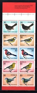 Schweden 1970 Vögel postfrisch Heft . - Bild 1 von 2