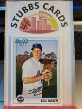 2010 Bowman Prospects Eric Niesen BP32 New York Mets