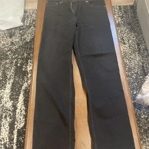 Levi's 550 Relaxed Fit Jeans Mens 33x34 Black Dark Wash Denim 1327 - Picture 1 of 11