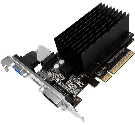 Scheda grafica MSI GeForce GT 710B 1 GB, BASSO PROFILO, HDMI, DVI, VGA - Immagine 1 di 1