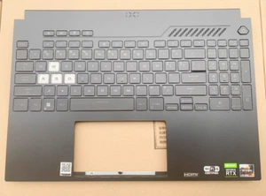 New ASUS TUF Gaming FX507 FA507 FX507Z A15 F15 Palmrest with Backlit Keyboard - Afbeelding 1 van 8
