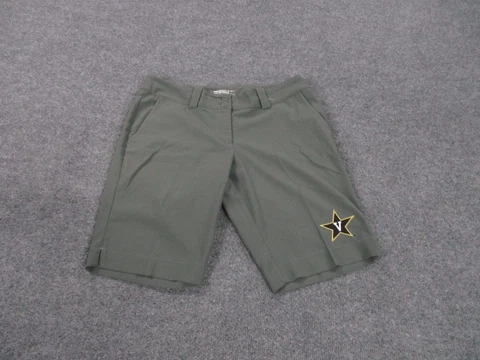 Vanderbilt Commodores Nike Shorts Adult 8 Gray Golf Chino Casual Preppy Womens Cover