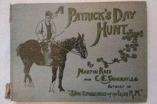 MARTIN ROSS A PATRICK'S DAY HUNT 1ST/1 C1902 ILLS E CE SOMERVILLE 8 COLOUR PLAT