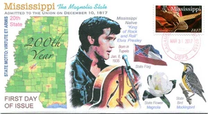 COVERSCAPE computer generated Mississippi Statehood (200th) U/O fdc - Picture 1 of 1