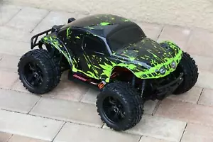 Body Buggy Personalizzato Verde Fango per Redcat Volcano 1/10 Copertura Guscio Auto Camion 1:10 - Foto 1 di 6