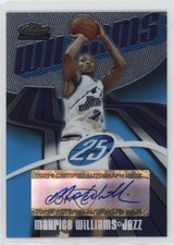 2003-04 Topps Finest Rookie Auto /999 Mo Williams #153 Rookie Auto RC
