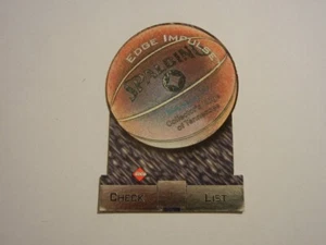 1997 SAMMLER EDGE BASKETBALL EDGE IMPULSE STANZEN CHECKLISTE #1 KOSTENLOSER VERSAND - Bild 1 von 4