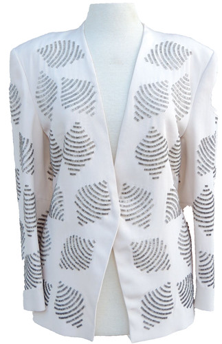 GIACCA DA SERA GENNY SILK COUTURE GIANNI VERSACE RARA VINTAGE ANNI 80