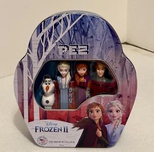 DISNEY FROZEN II PEZ GESCHENKDOSE BONBONIERE 4 SPENDER ANNA ELSA KRISTOFF OLAF NEU - Bild 1 von 6